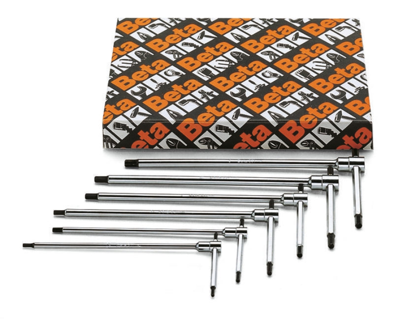 951AS/S6X - Set of 6 T-Handle Wrenches with Three Hexagon Male Ends (Item 951AS)