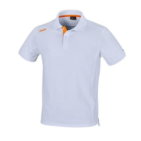 9534WO - Two-button polo shirt, made of jersey cotton, 200 g/m2