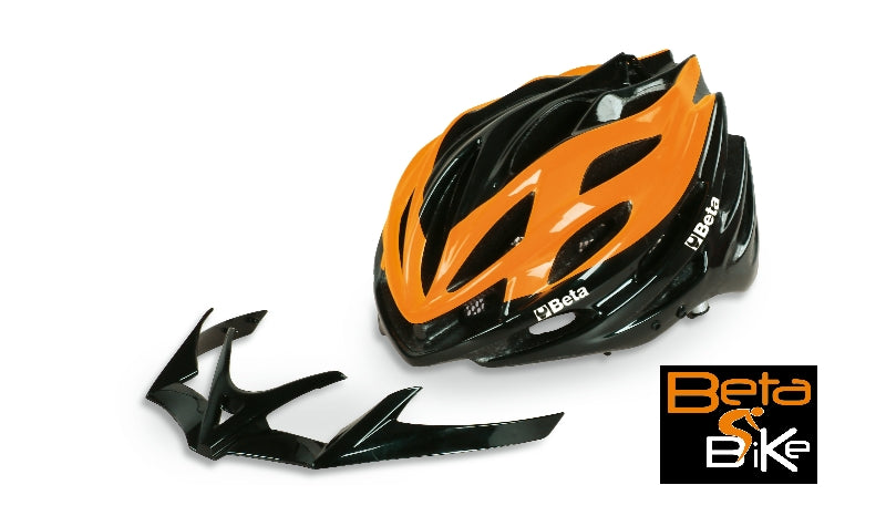 9539CB - Protective Road and Mountain Bike Cycling Helmet with Detachable Chin Guard - Adjustable Sizes