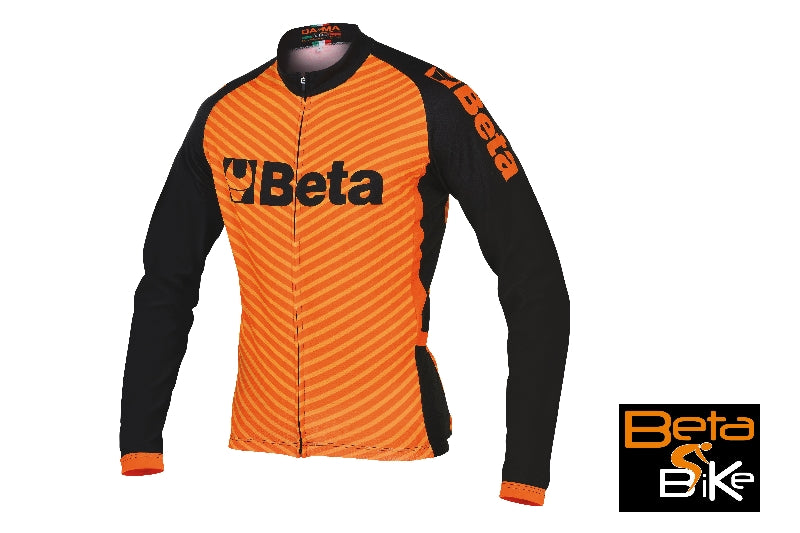 9542G - Winter Jersey, Breathable Fabric, Raised Inside, Long Zip, Three Rear Pockets, Silicone Elastic at Jersey End
