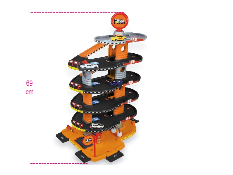 9548G - Kinder Garage, 6-Storey, with Car Wash, Lift and Ramps