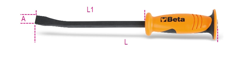 965 - Pry Bars with Flat Curved Ends