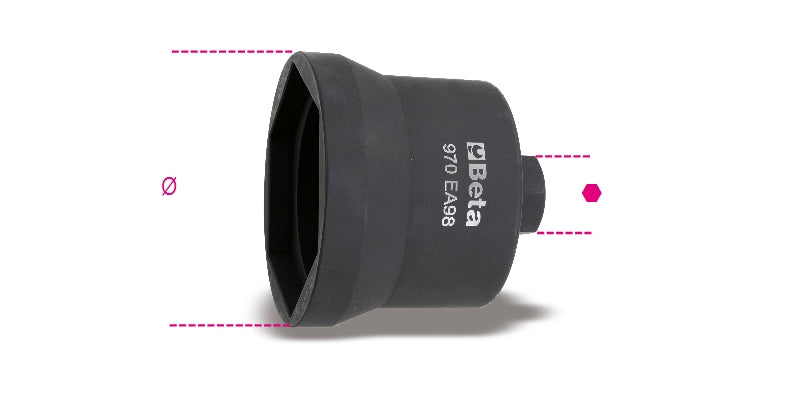 970EA - Impact Sockets for Axle Nuts