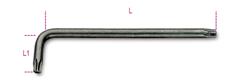 97RTX - Offset Key Wrenches, for Tamper Resistant Torx Head Screws