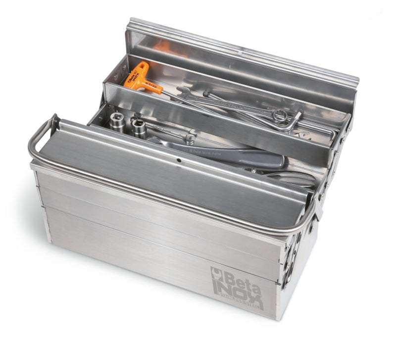 C20TSS - Five-Section Cantilever Tool Box, Made of Aisi 304 Stainless Steel