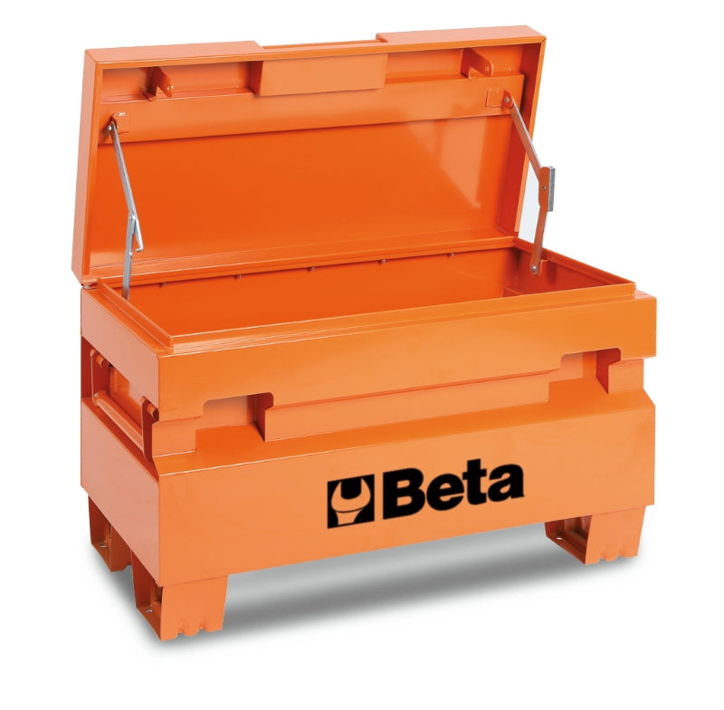 Construction Trunks C22P - Tool Trunk for Building Yards, Made of Sheet Metal – Unipac Store