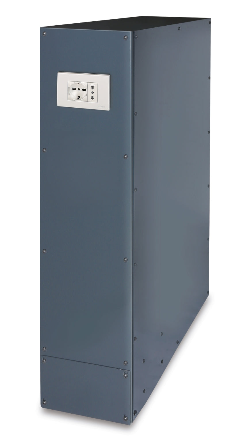 C55B/GE - Universal Leg with Power Sockets for Workshop Equipment Workbench