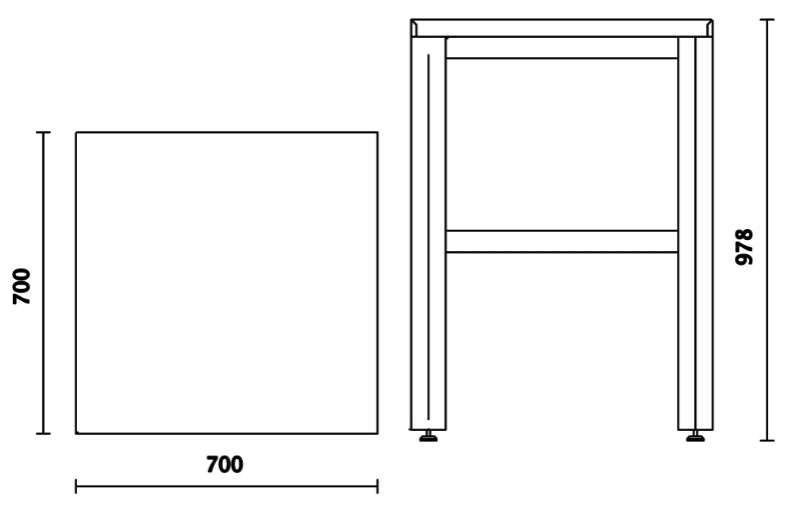 C55KAI - Corner Worktop for Workshop Equipment Combination