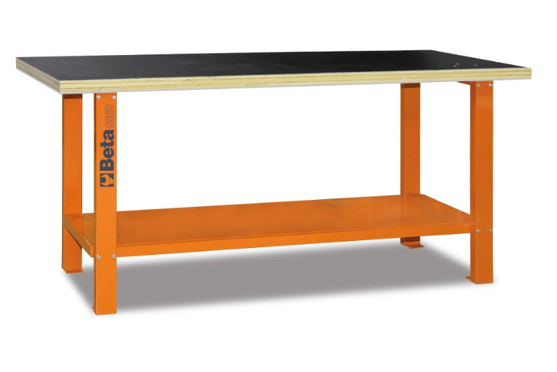 C56B - Workbench with Wood Top