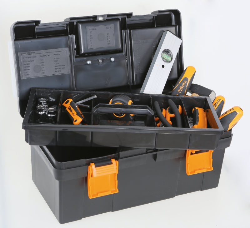 CP15 - 2115 - Tool Box, Made from Plastic, Removable Tote-Tray and Tool Trays
