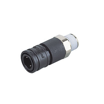 CPS15-SSS Tube Fitting Coupling, Straight Screw Socket (15 Series)