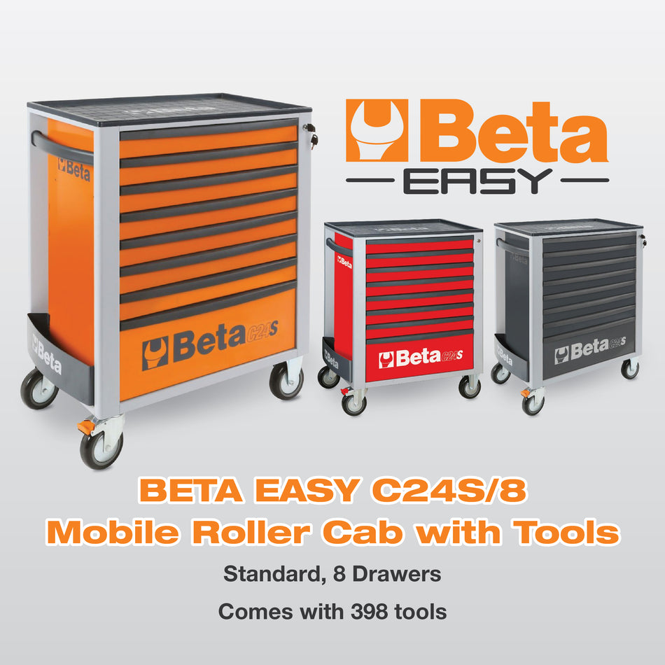 EASY C24S - Mobile Roller Cab with Tools