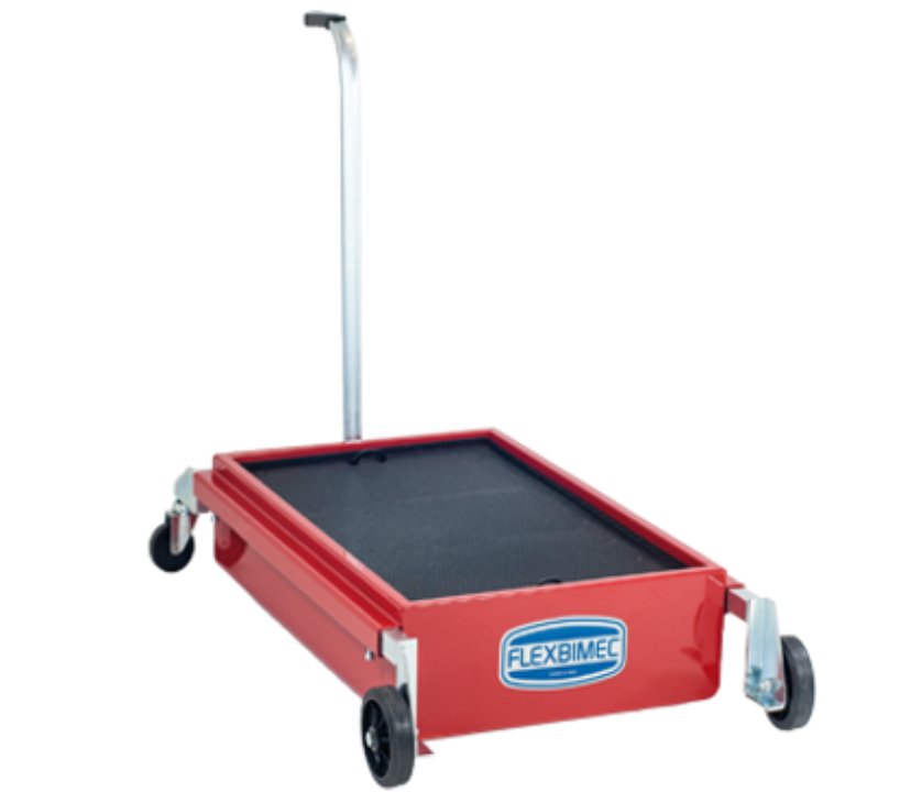 Flexbimec 3185 Wheeled Oil-Recover-Pan, capacity 70L with handle