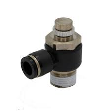 JSC Speed Control Valve Push-In Fitting Type, Elbow
