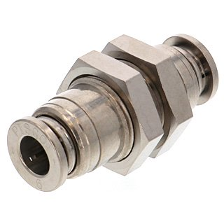 KM Tube Fitting Brass, Bulkhead Union