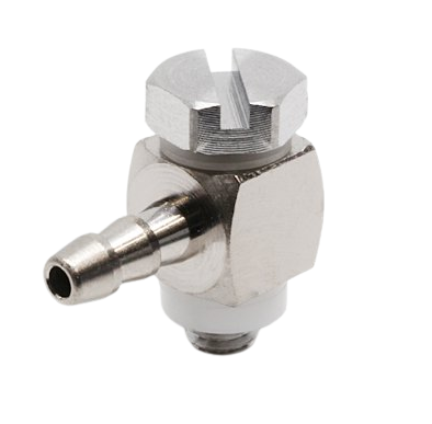 LH Tube Fitting Minimal, Barb Single Banjo