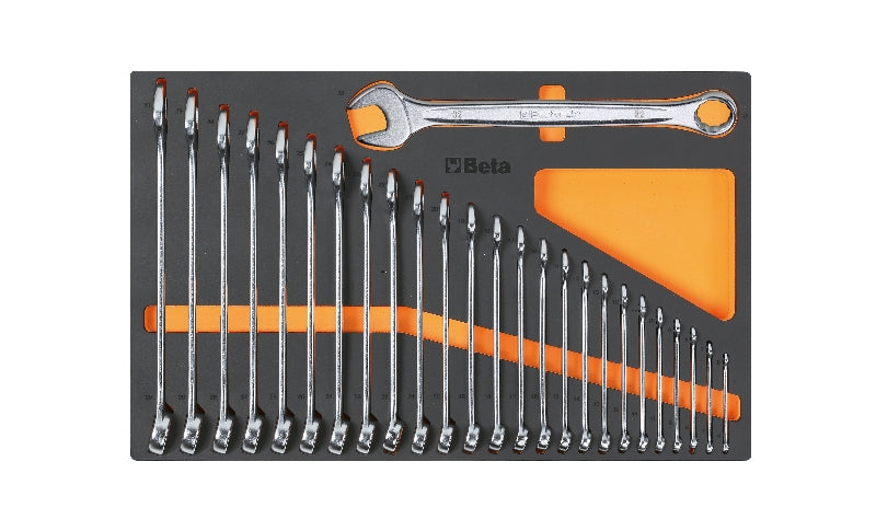 M02 - Foam Tray with Combination Wrenches