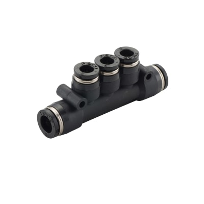 PKG Tube Fitting Standard, Unequal Triple Tee