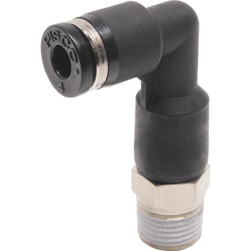 PLL Tube Fitting Standard, Long Elbow