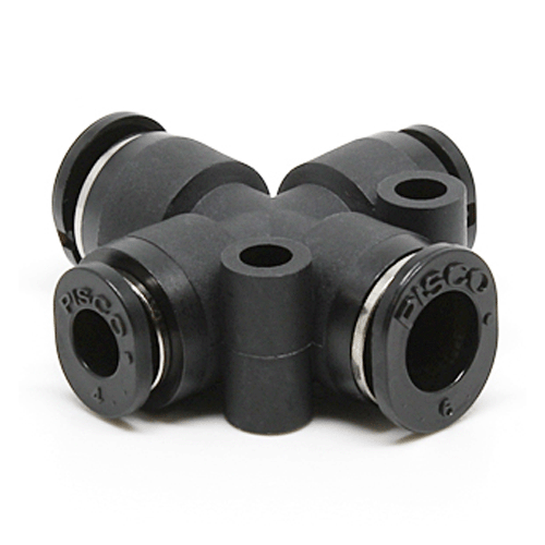 PZB Tube Fitting Standard, Unequal Cross
