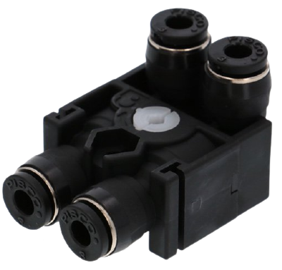 QC-L Tube Fitting Connector, Elbow