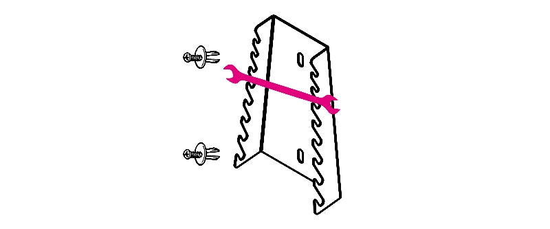 S55/8 - Supports for Double Open End Wrenches