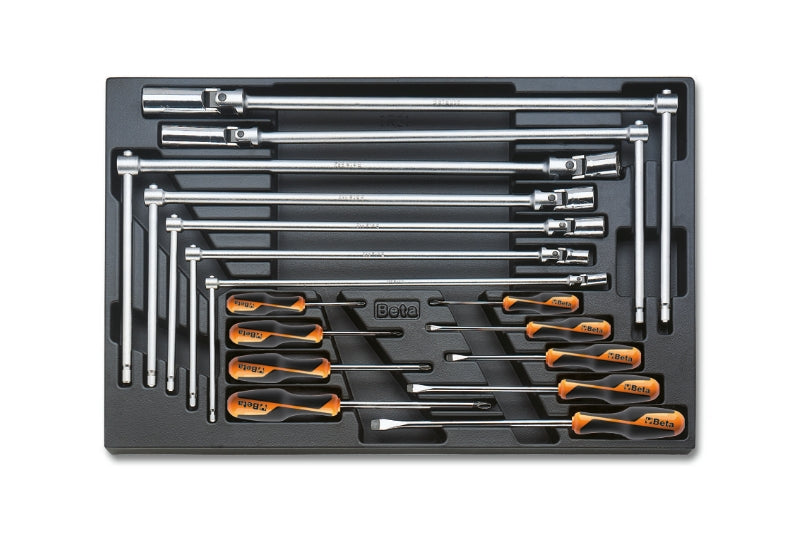 T164 - Hard Thermoformed Tray with Tool Assortment