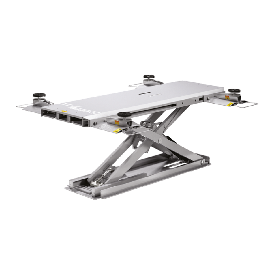 Spanesi Straightening Bench, Furnished with Pantograph Electro Hydraulic Lift